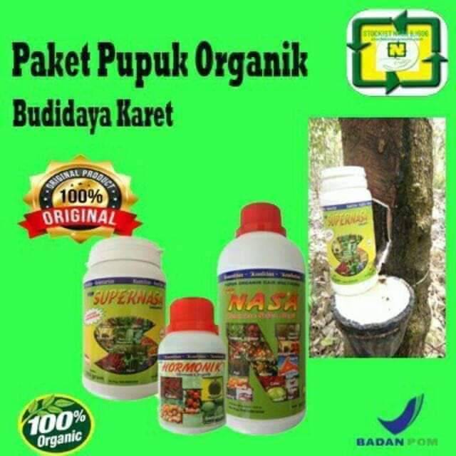 Pupuk budidaya karet Nasa
