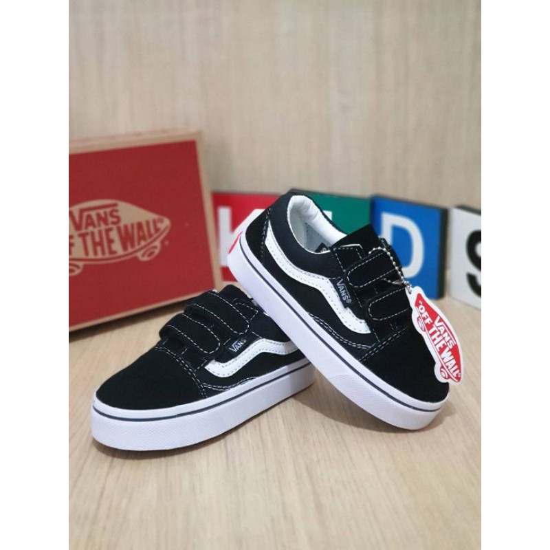 SEPATU ANAK VANS OLDSKOOL BW PREMIUM HIGH QUALITY SEPATU HITAM SEKOLAH ANAK