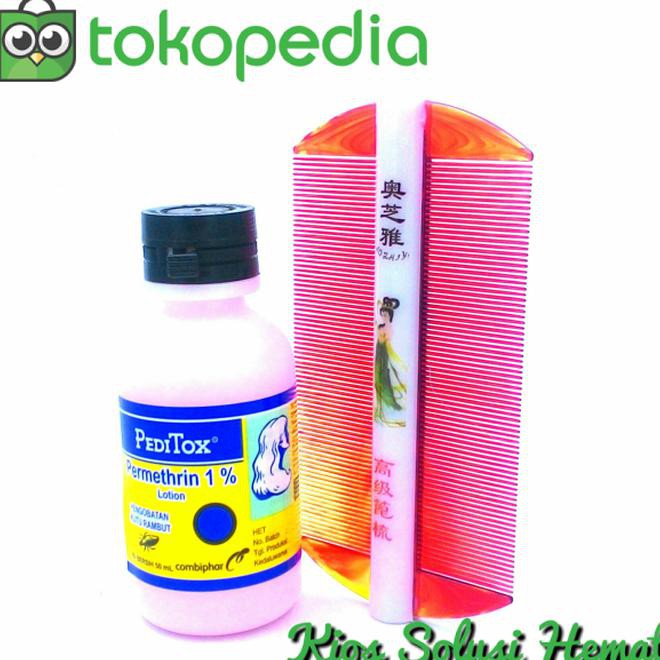 wtze peditox plus sisir serit obat pembasmi kutu rambut manusia & hewan aifd
