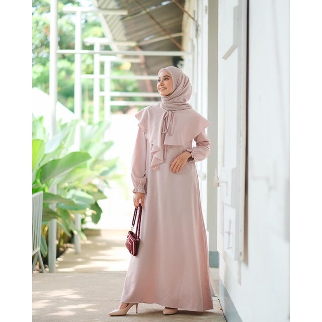 (MSB) GAMIS MEMEY MAXY LONG DRESS WANITA