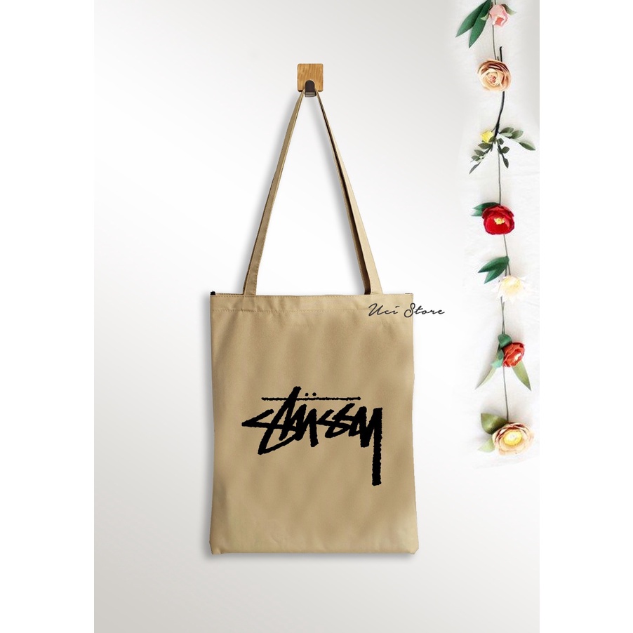 (RESLETING) Tote bag stussy varian warna [Toko UCI]