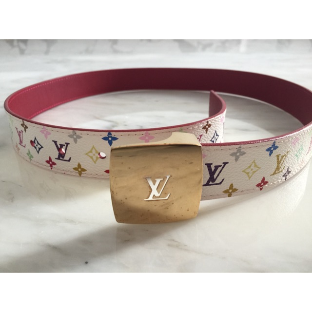 Authentic Louis vuitton Multicolor Belt
