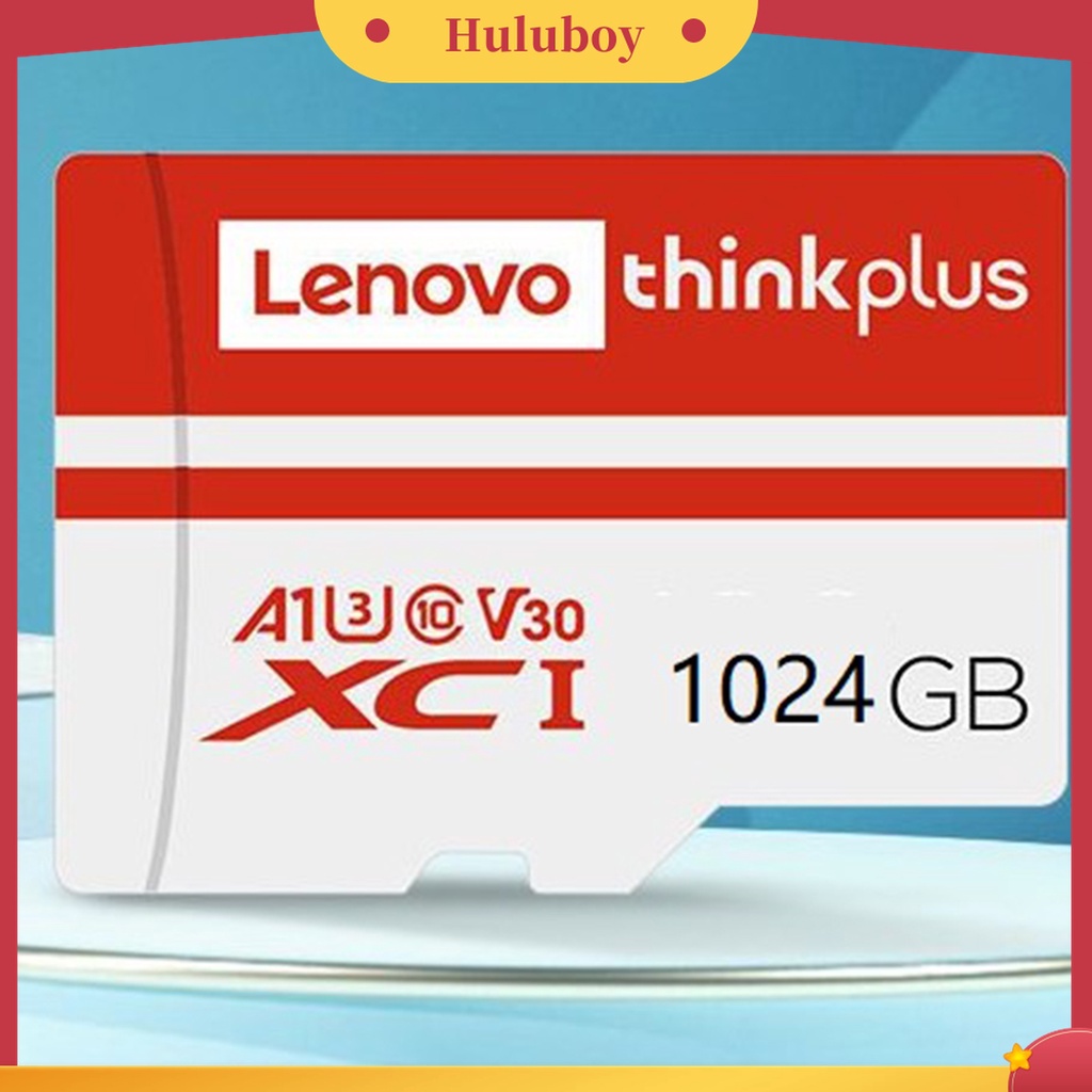 (Huluboy) Lenovo Memory Card U3 High Speed Anti Air 32GB / 64GB / 128GB / 256GB / 512GB / 1TB TF / Micro SD