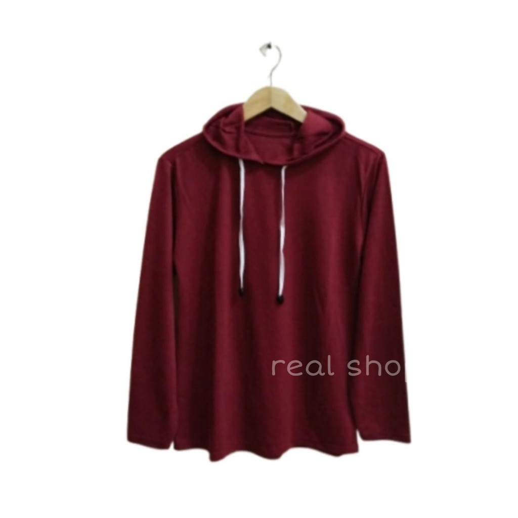 kaos hodie lengan panjang/fhasion pria