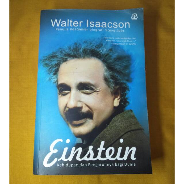 Buku Biografi Einstein Kehidupan Dan Pengaruhnya Bagi Kehidupan Walter Isaacson Buku Langka Shopee Indonesia