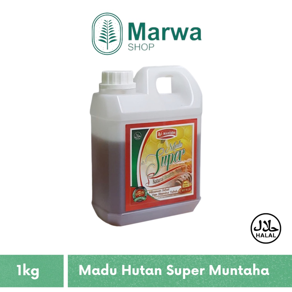 

Madu Murni Super Al Muntaha 1Kg Nutrisi Daya Tahan Tubuh Original