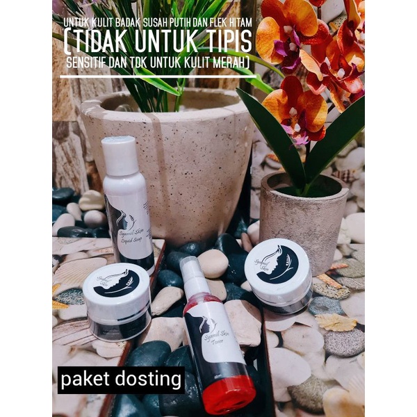 Syamil skincare Paket DOSTING/Susah putih, Flek tebal BPOM