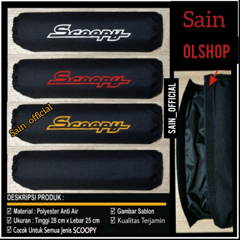 Sarung shockbreaker Scoopy polyester universal