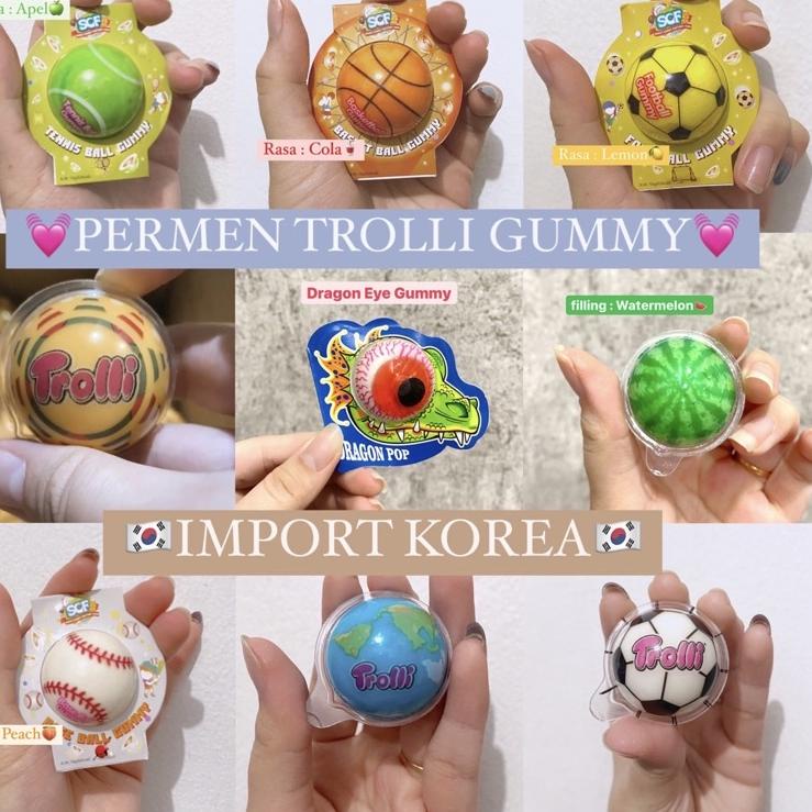 

MAE ➙→ Trolli Planet Gummy / Gummi Permen Korea 1 buah Permen Jelly Trolli Gummy NONHALAL →➚ (Harga Murah)