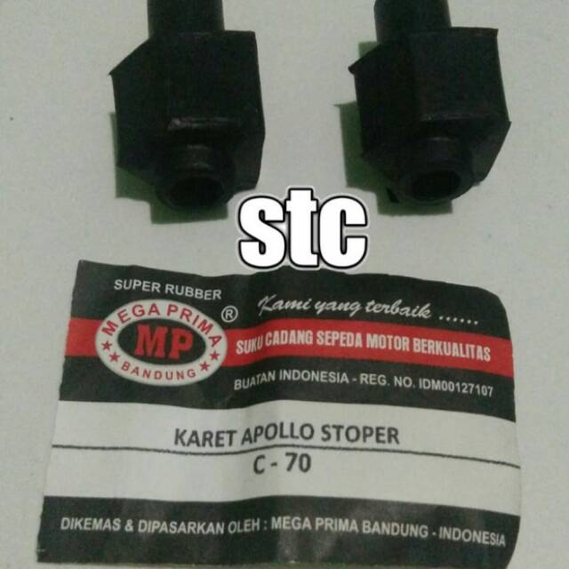 Karet Apollo depan fork honda C70,C50 Super cub