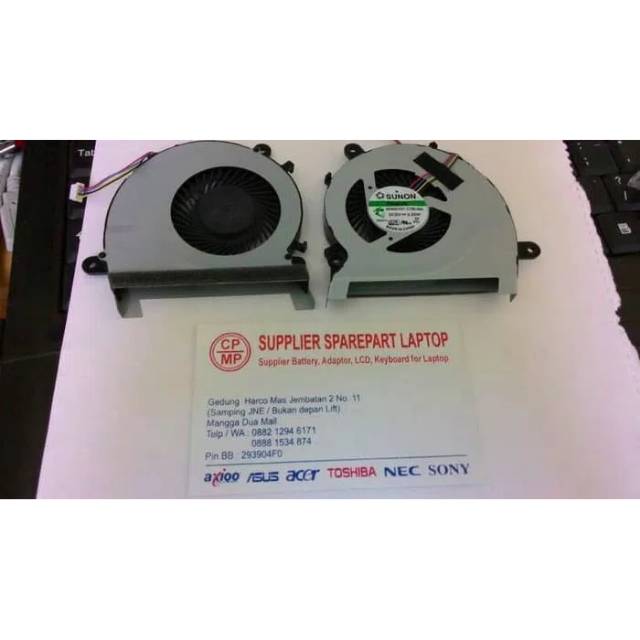 fan asus X454W X454WA X454L X454LA X454Y X454YA