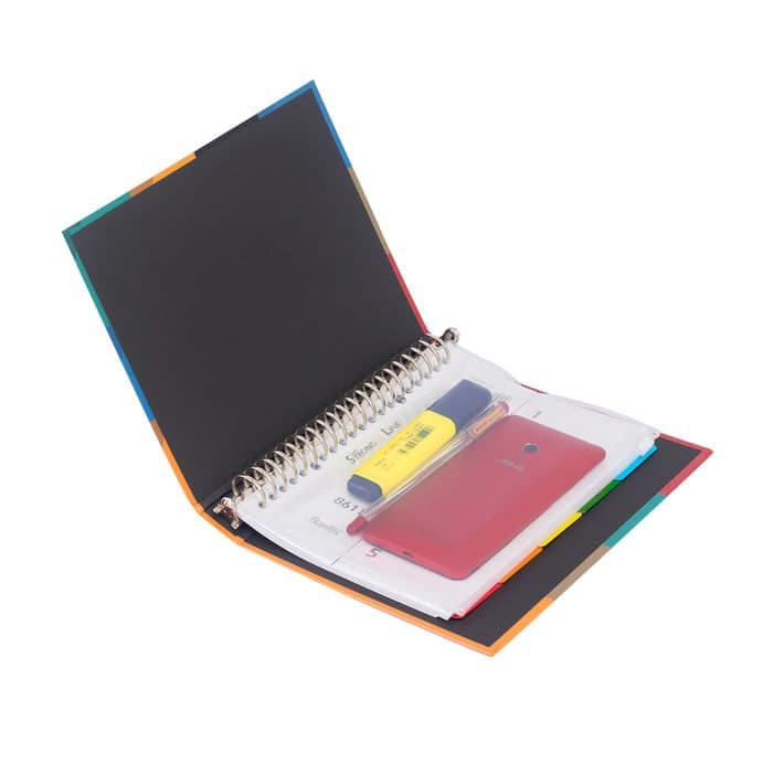 

Multi holes Zip Pocket B5 Bantex 8073