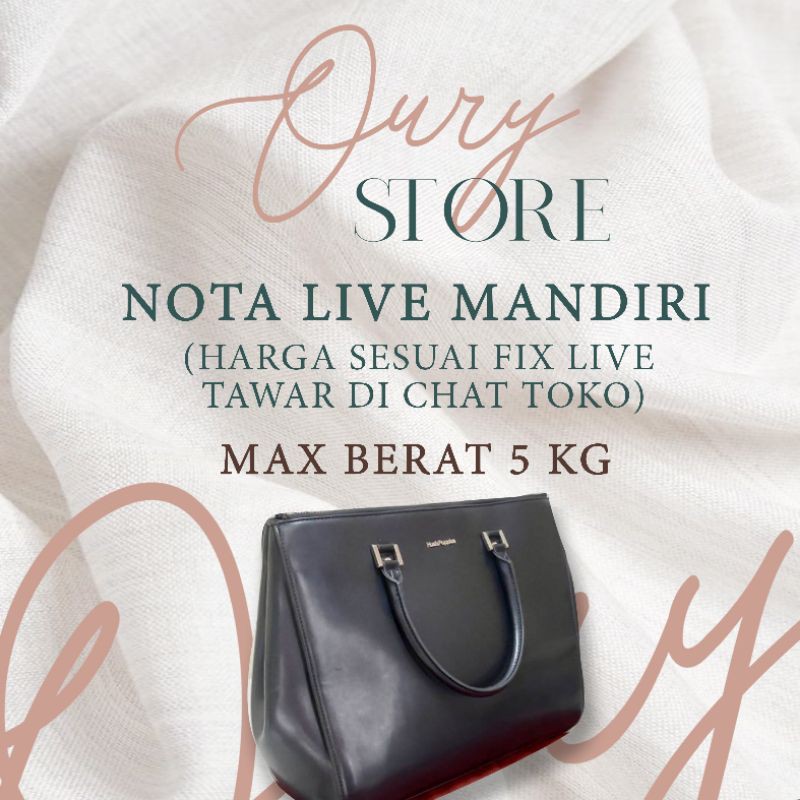 NOTA Live MANDIRI MAKS Berat 5 KG