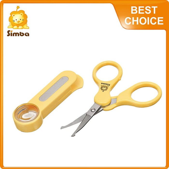 SIMBA BABY SCISSORS WITH MAGNIFIER