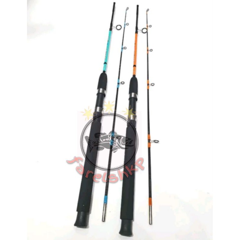 joran laut fiber solid 165 180 210 240 270 kekuatan 45kg