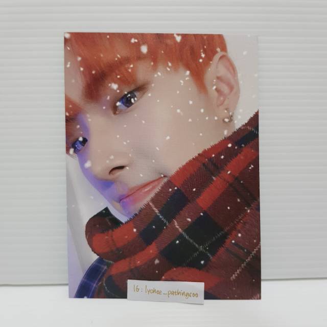 ATEEZ Broadcast Postcard Mingi