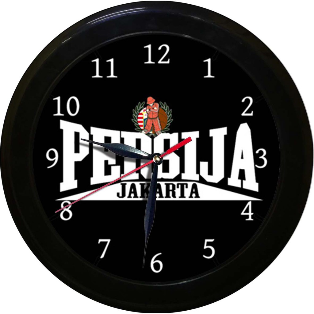 JAM DINDING PERSIJA 11   (DIAMETER 30CM)