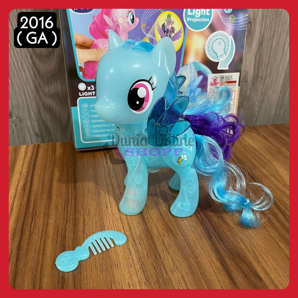 MAINAN ANAK PEREMPUAN LITTLE PONY PROYEKTOR MUSIK/KUDA PONY