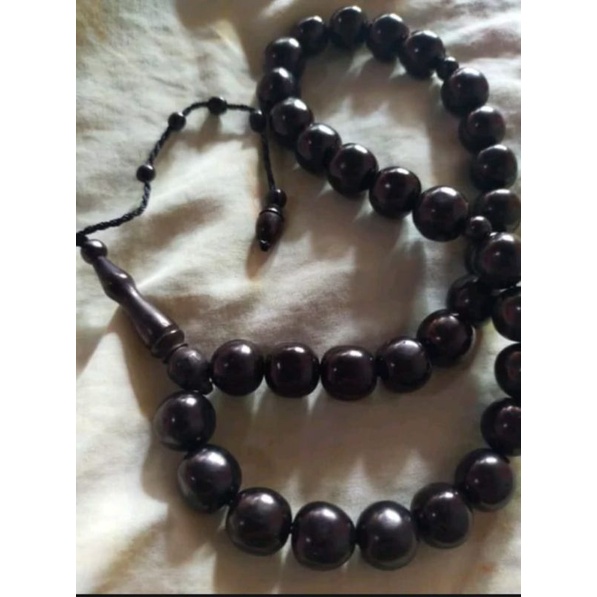 tasbih kokka hitam /tasbih kaukah jumbo /tasbeh kaoka asli murah /tasbih 33