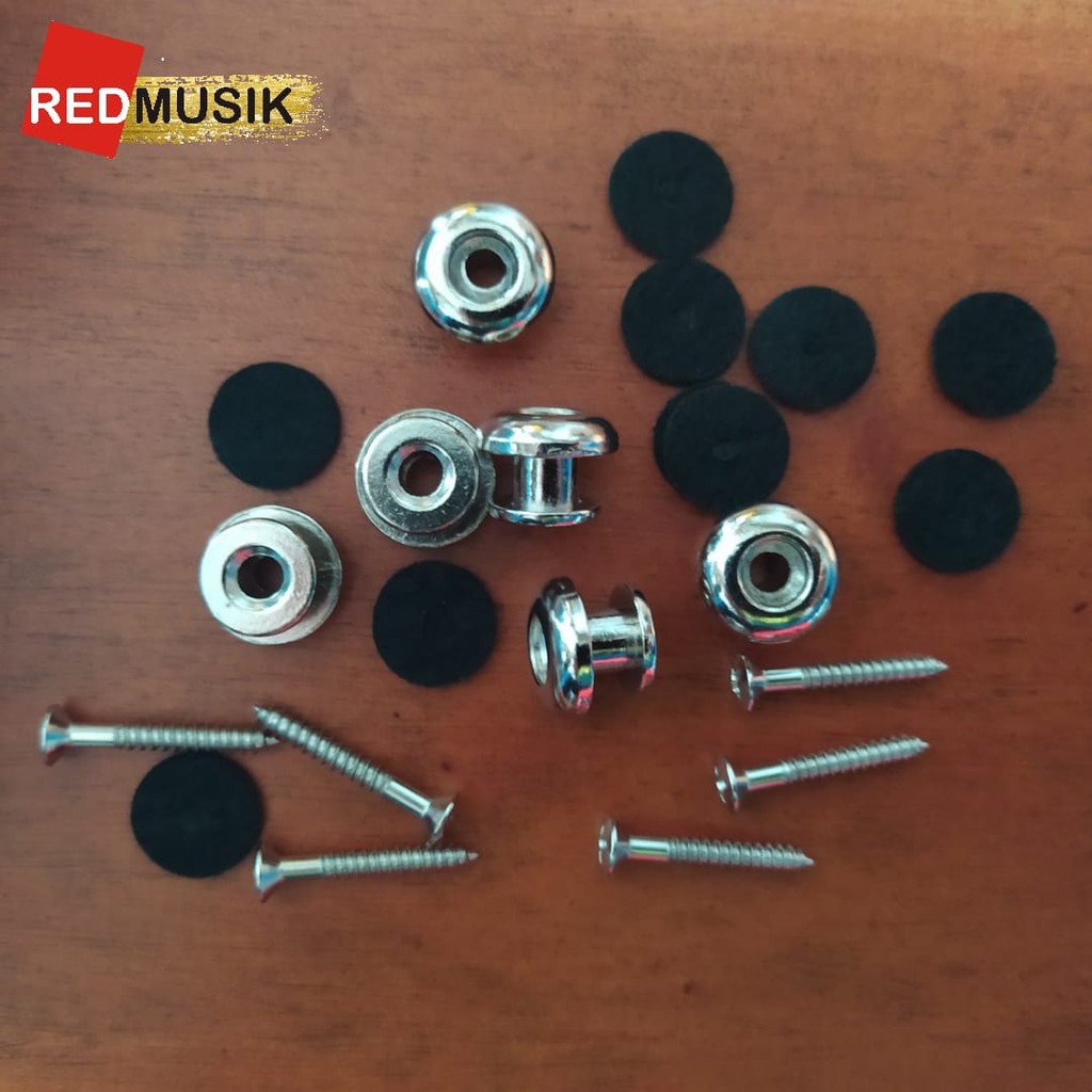 End Pin Strap Gitar Pin Sabuk Gitar