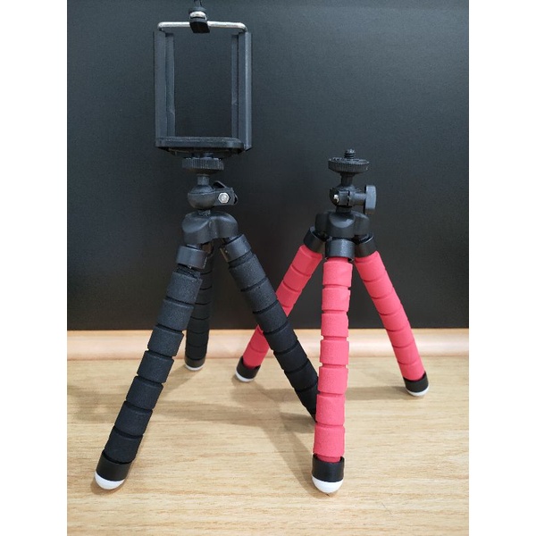 Tripod Selfie Mini Yunteng YT-228 Tripod Support Hitam Tripod Spidermini