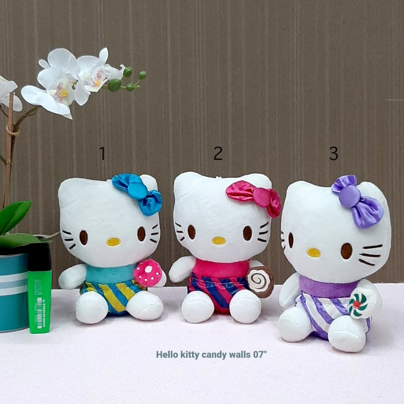 Boneka hello kitty import kitty candy walls kado kitty kado ultah