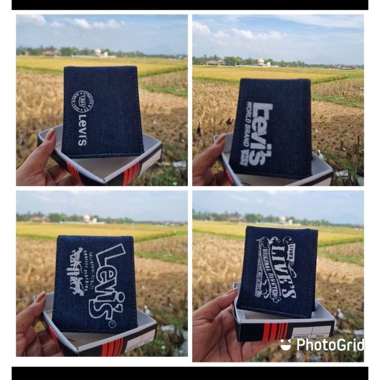 DOMPET KEREN JEANS BAHAN BAGUS MOTIF OK