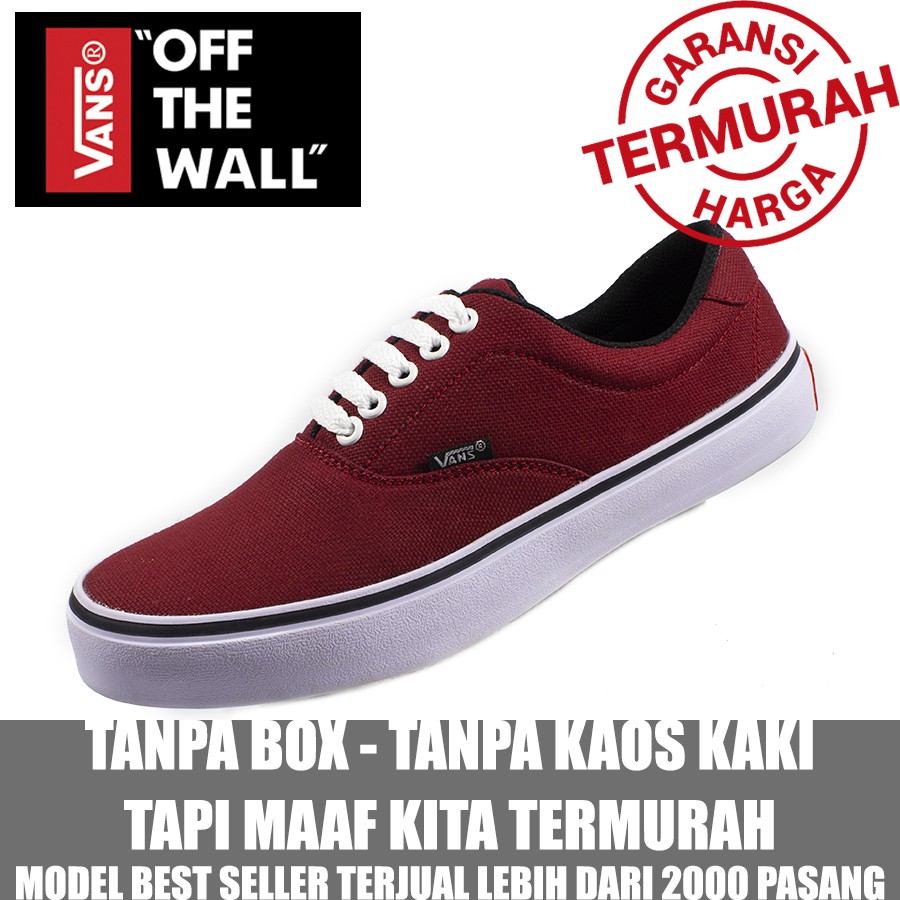 Sepatu Authentic Era Maron Casual Sneakers Sekolah Unisex Untuk Pria Dan Wanita TANPA BOX