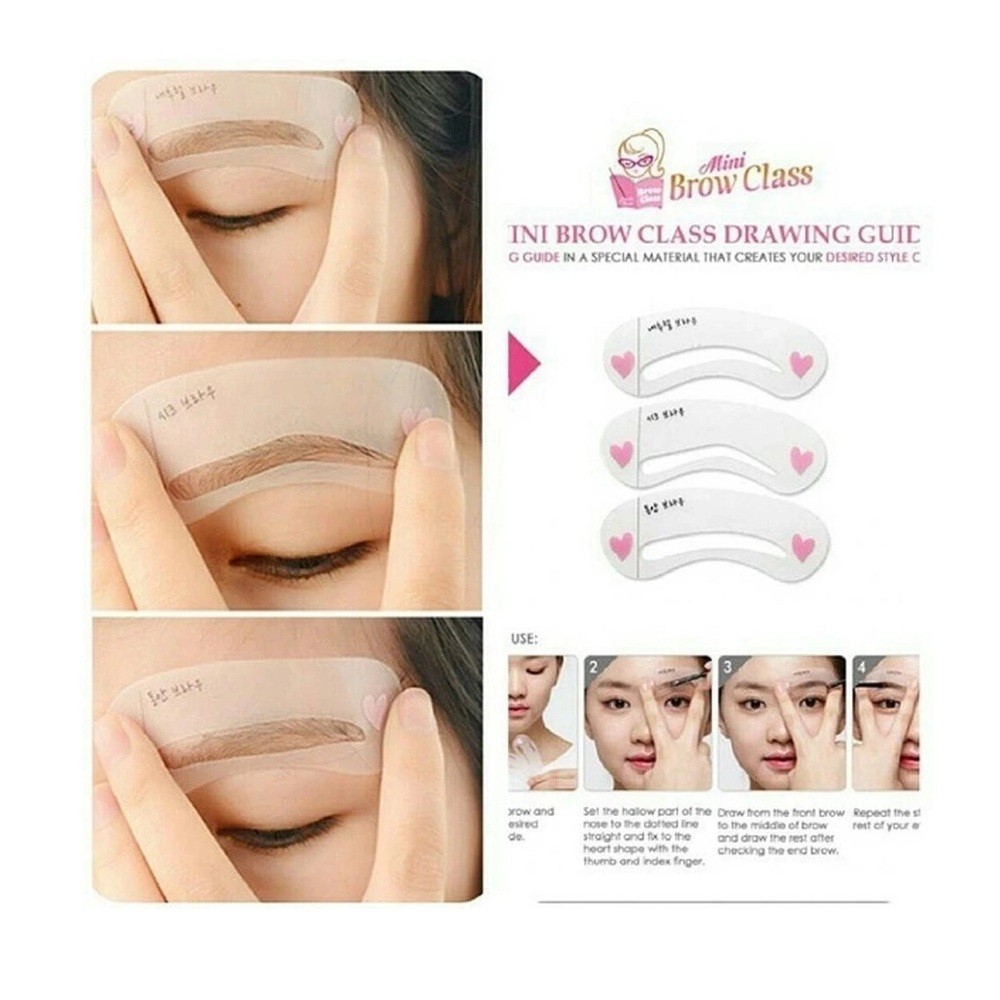 Cetakan Alis / Pencetak Alis / Cetak Alis / Eyebrow Style / Eyebrow Template