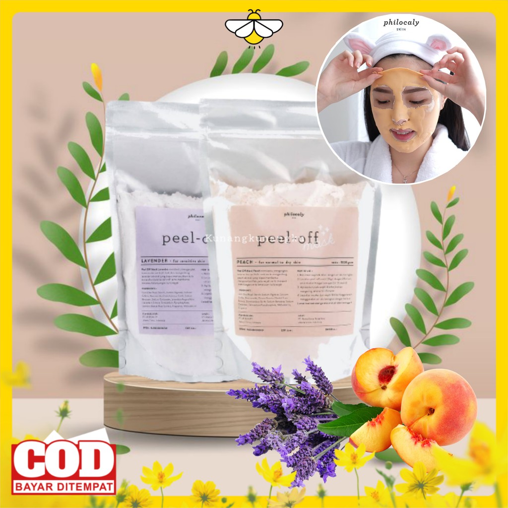 [10Free spatula]Masker philocaly skin Peel off mask 10gr /Masker rubber Philocaly 30gram