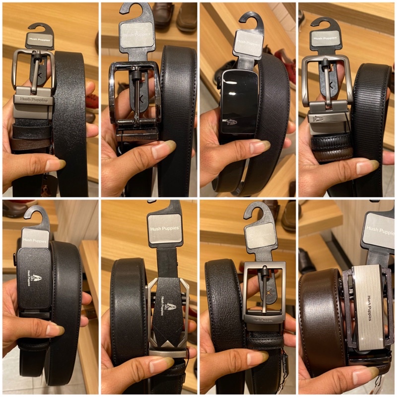 SALE HUSH PUPPIES MEN BELT LEATHER IKAT PINGGANG