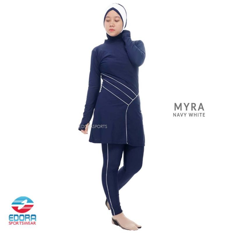 Baju Renang Wanita Muslimah Edora Myra