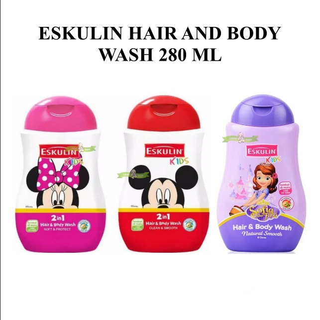 PERA606 ESKULIN HAIR AND BODY WASH 280ML