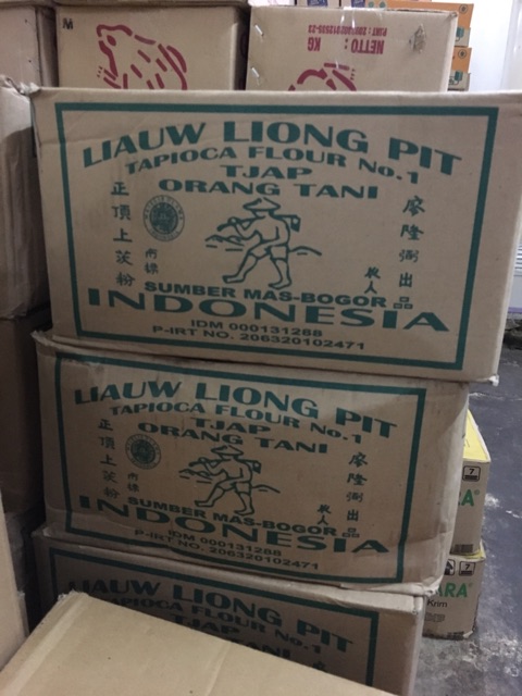 Sagu Tani Dus 1kg x 10bks / Sagu Liong Pit / Tapioca Flour / Liauw Liong Pit Kardus / Liong Pit Dus