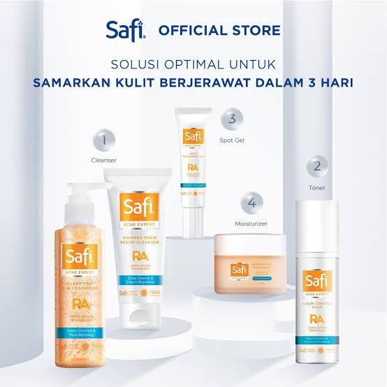 Safi Acne Expert Series | Acne Gel | Toner | Moisturizer | Sebum | Cleanser