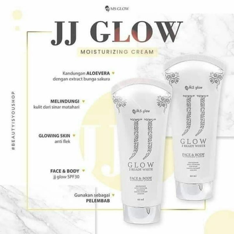 JJ GLOW MS GLOW / SUNSCREEN MS GLOW / JJ GLOW MURAH / JJ GLOW