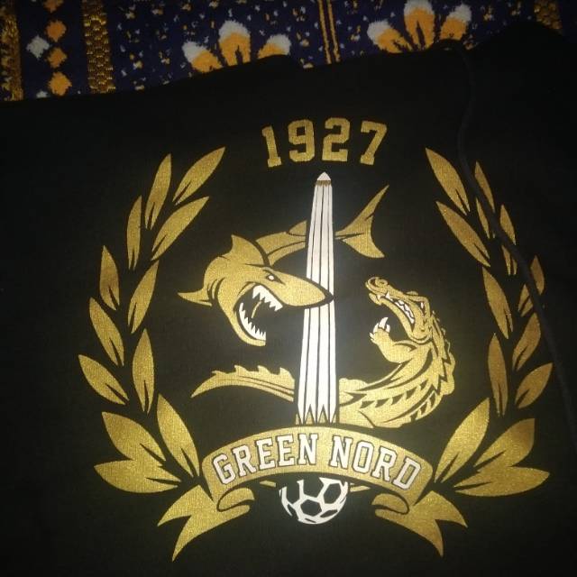 Hoodie Green Nord