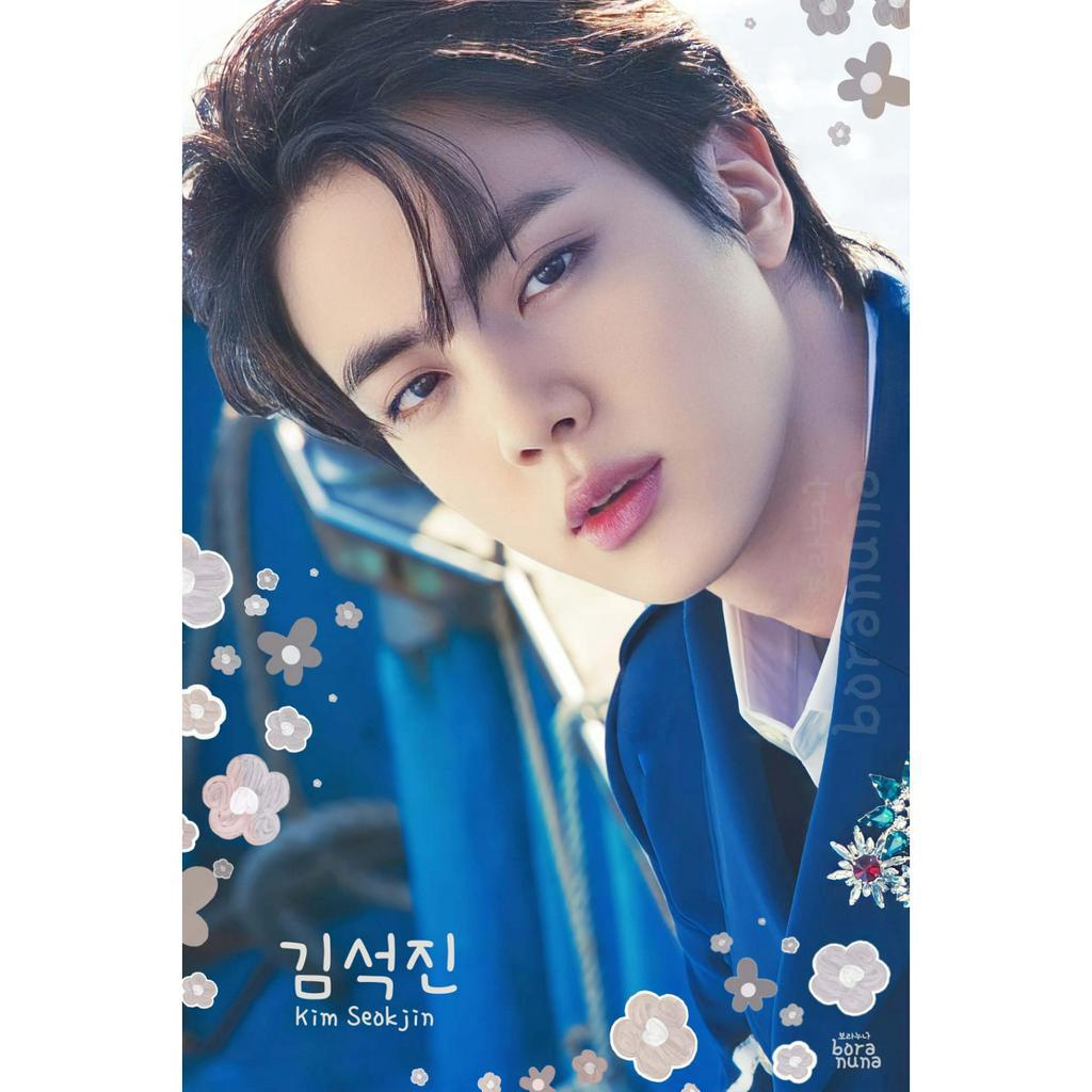 Selimut JIN BTS 10th BLANKET Series /Selimut BTS/BANGTAN 10th BLANKET Series