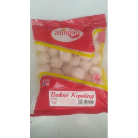 

Sunfish Bakso Kepiting Berat 500 gr Isi 33 pcs