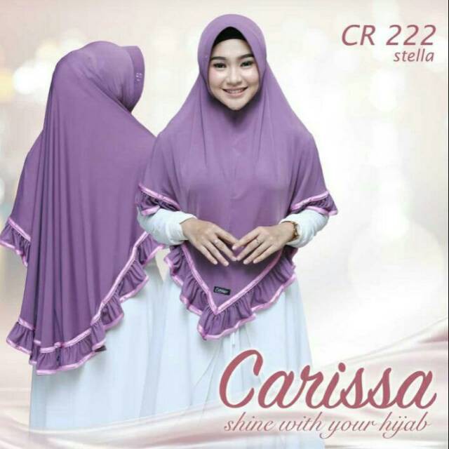 HIJAB MURAH, HIJAB CARISSA / JILBAB CARISSA CR 222