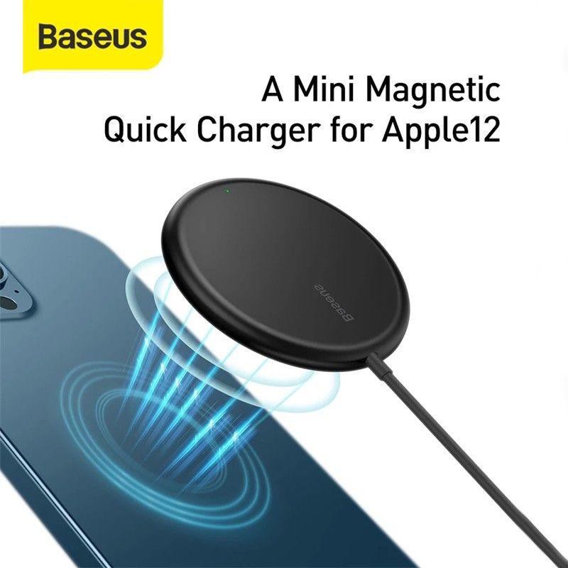BASEUS Wireless Charger PAD Iphone Samsung Charger Original Import