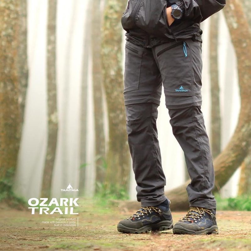 Celana Outdoor/ Gunung/ PDL Yamitala Ozark Trail Convertible Panjang &amp; Pendek  -  Yamitala