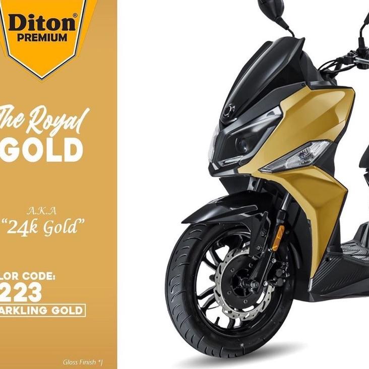 Tidak Diragukan.. Pilox Diton Premium Sparkling Gold 9223 Emas Metalik 400ml Cat Pilok Pylox Mas Met