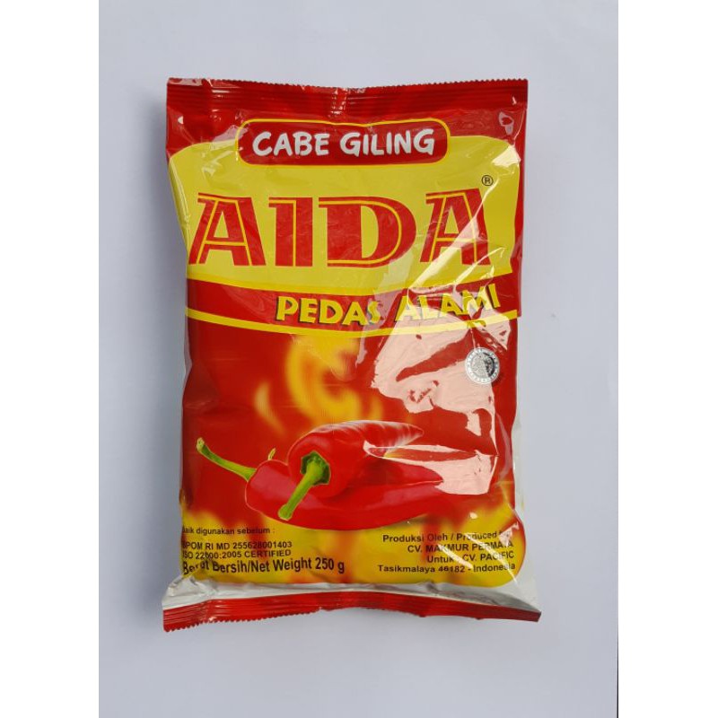 

AIDA 25gram / CABE GILING SUPER PEDAS