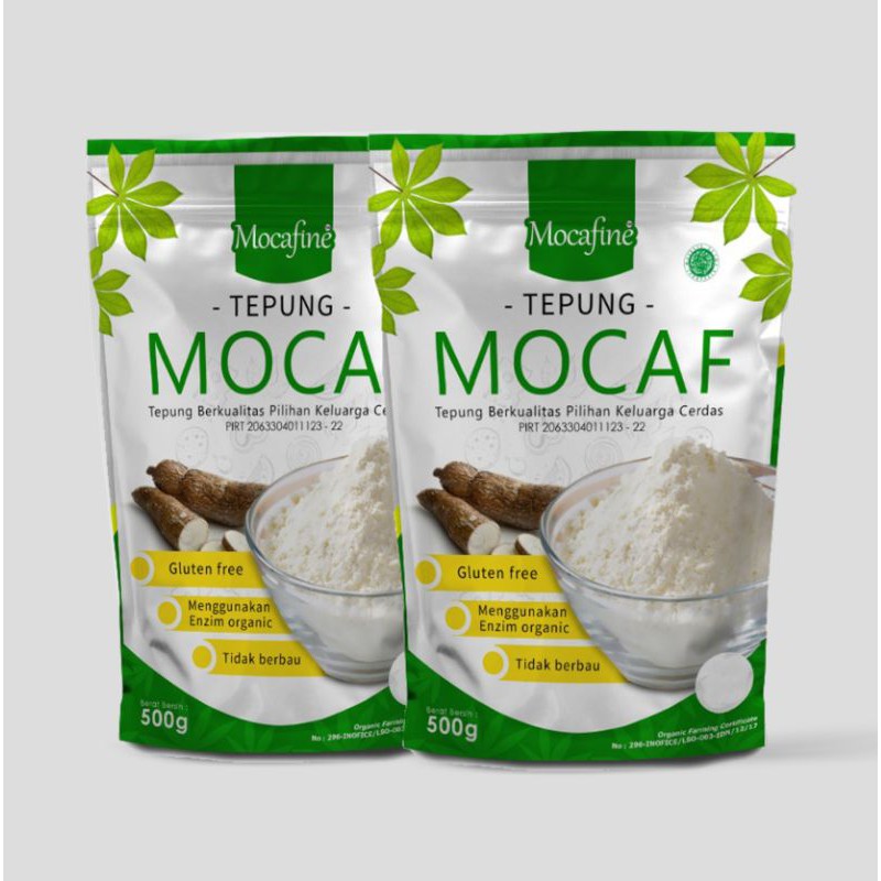 

Mocafine - Tepung Mocaf 500gr - Gluten Free - Tepung Singkong - Tepung Serbaguna