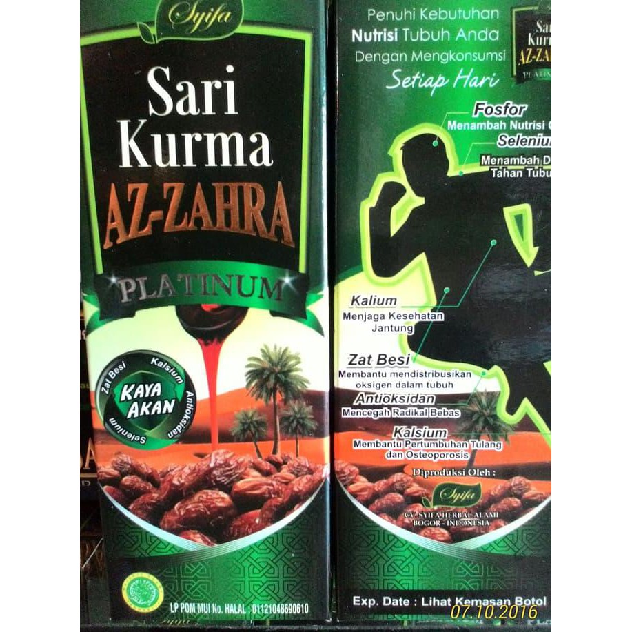 

sari kurma azzahra platinum