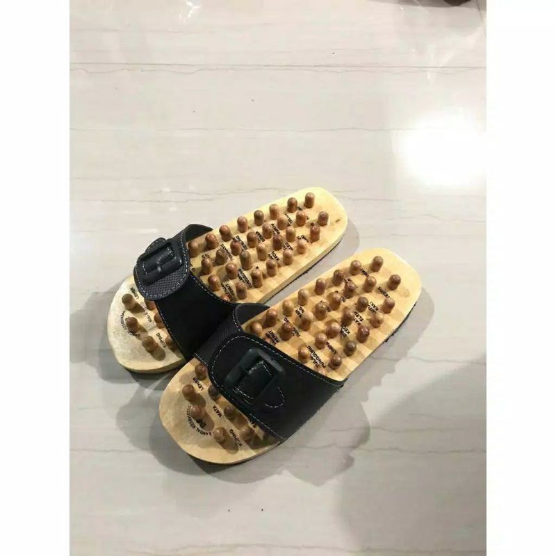 Sandal Rematik Kayu Tlumpah kayu Rematik Sandal kayu