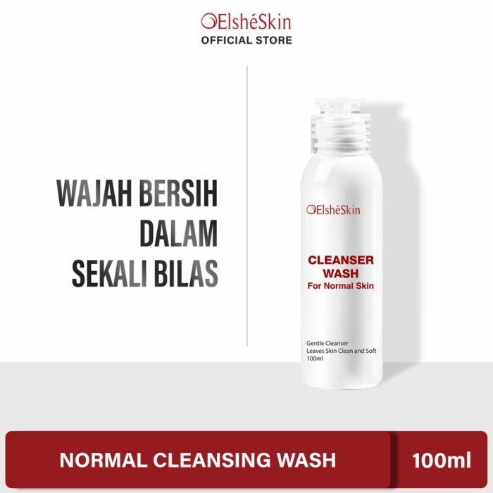 ElsheSkin Cleanser Wash for Normal Skin BPOM