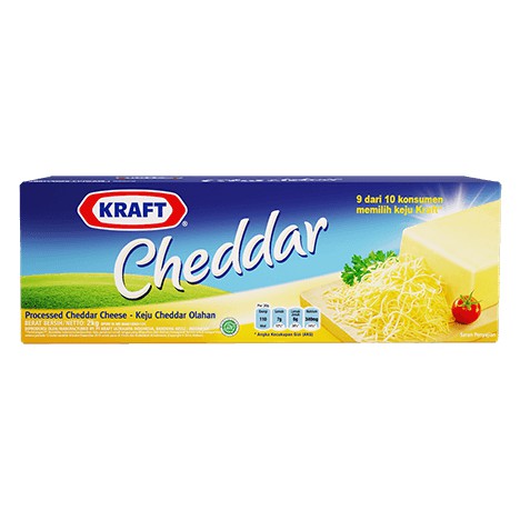 Keju Kraft Cheddar 2kg - EXP 01/2024