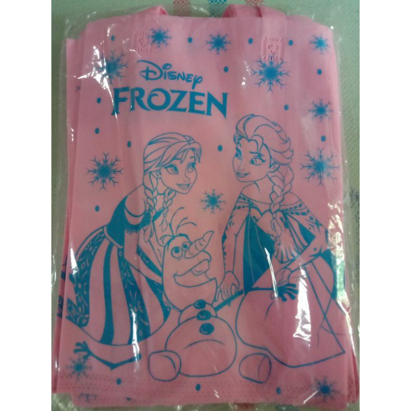

Tas kantong/Tenteng/ulang tahun Frozen bahan spunbond 35x25x8cm